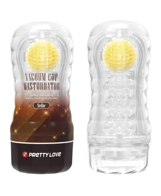 PRETTY LOVE - VACUUM CUP MASTURBATOR Stellar ABS TPR