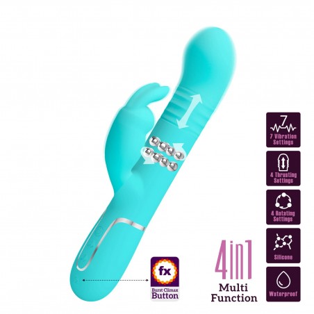 PRETTY LOVE - Twinkled Tenderness, 7 vibration functions 4 rotation functions 4 thrusting settings