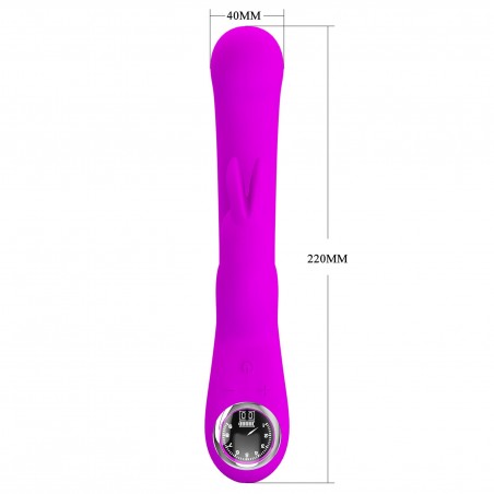 PRETTY LOVE - Lamar Purple, 10 vibration functions 9 speed levels