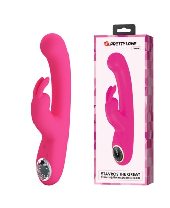 PRETTY LOVE - Lamar Pink, 10 vibration functions 9 speed levels