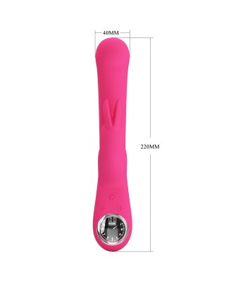 PRETTY LOVE - Lamar Pink, 10 vibration functions 9 speed levels