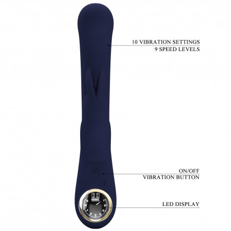 PRETTY LOVE - Lamar Blue, 10 vibration functions 9 speed levels