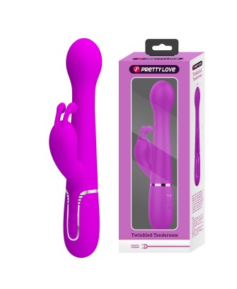 PRETTY LOVE - Twinkled Tenderness Purple, 7 vibration functions 4 thrusting settings 4 rotation functions