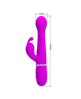 PRETTY LOVE - Twinkled Tenderness Purple, 7 vibration functions 4 thrusting settings 4 rotation functions