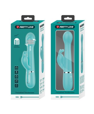 PRETTY LOVE - Twinkled Tenderness, 7 vibration functions 4 thrusting settings 4 rotation functions