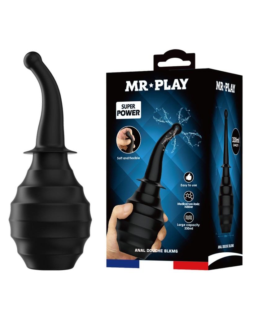 MR PLAY - ANAL DOUCHE BLKM6 (330 ml) - Gruszka do lewatywy