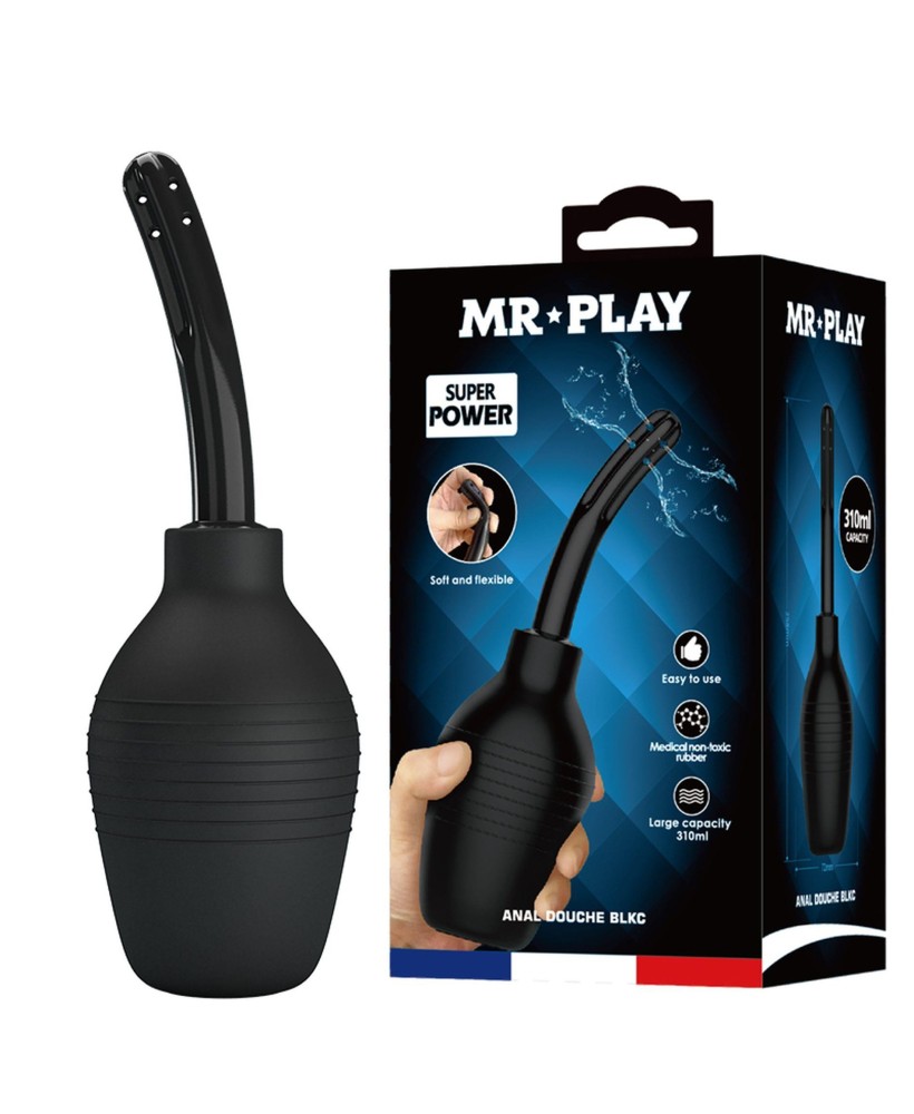 MR PLAY - ANAL DOUCHE BLKC (310 ml) - Gruszka do lewatywy