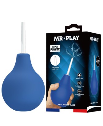 MR PLAY - ANAL DOUCHE BLUEB (224 ml) - Gruszka do lewatywy