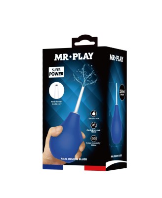 MR PLAY - ANAL DOUCHE BLUEB (224 ml) - Gruszka do lewatywy