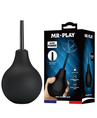 MR PLAY - ANAL DOUCHE BLKC (224 ml) - Gruszka do lewatywy