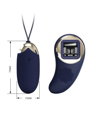 PRETTY LOVE - Mina-10 vibration functions 9 speed levels, Wireless remote control