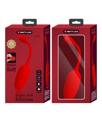PRETTY LOVE - KNUCKER Red, 12 vibration functions Memory function