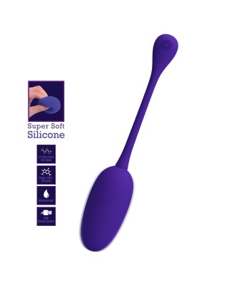 PRETTY LOVE - KNUCKER Purple, 12 vibration functions Memory function