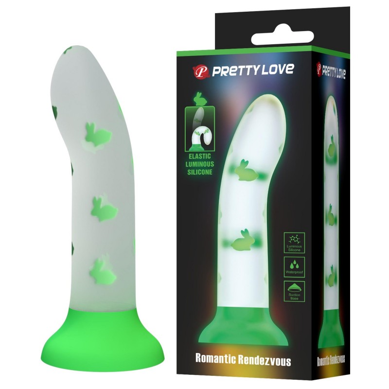 PRETTY LOVE - Romantic Rendezvous - Świecące w Ciemności Dildo
