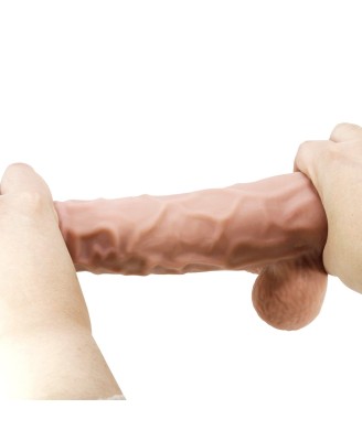 BAILE - Sliding Skin 9,4'' Flesh Bendable Suction base TPR