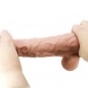 BAILE - Sliding Skin 9,4'' Flesh Bendable Suction base TPR
