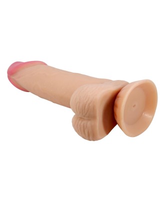 BAILE - Sliding Skin 7,6'' Flesh, Suction base Bendable TPR