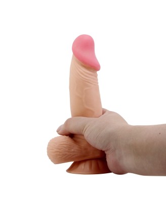 BAILE - Sliding Skin 7,6'' Flesh, Suction base Bendable TPR