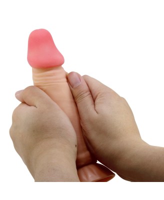 BAILE - Sliding Skin 7,6'' Flesh, Suction base Bendable TPR