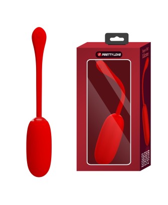 PRETTY LOVE - JULIUS EGG Red 12 function vibrations