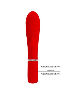 PRETTY LOVE - PRESCOTT Red 7 function vibrations