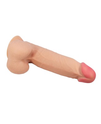 BAILE - Sliding Skin 8,5'' Flesh Suction base Bendable TPR