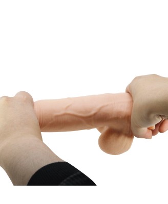 BAILE - Sliding Skin 8,5'' Flesh Suction base Bendable TPR