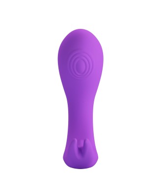 PRETTY LOVE - Idabelle Purple, 12 vibration functions 12 pulse wave settings Wireless remote control