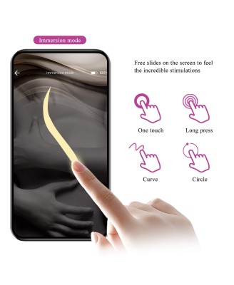 PRETTY LOVE - Fisherman Pink, 12 vibration functions Mobile APP remote control