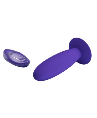 PRETTY LOVE - Remotr control vibrating plug - Youth, Wireless remote control 12 poziomów wibracji