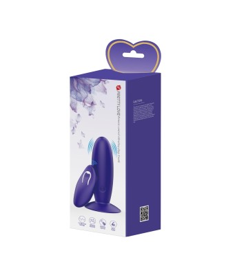 PRETTY LOVE - Remotr control vibrating plug - Youth, Wireless remote control 12 poziomów wibracji