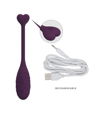 PRETTY LOVE - Fisherman Purple, 12 poziomów wibracji - zdalnie sterowany