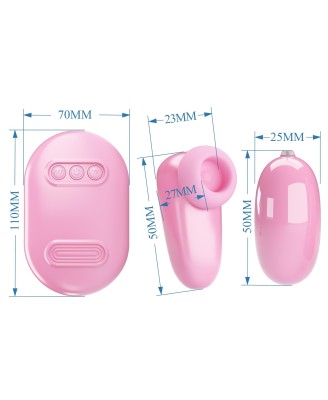 PRETTY LOVE - Magic Box Pink, 12 vibration functions 7 tapping functions