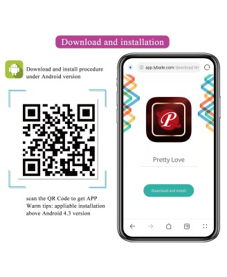 PRETTY LOVE - Jefferson, 112 poziomów wibracji - zdalnie sterowane