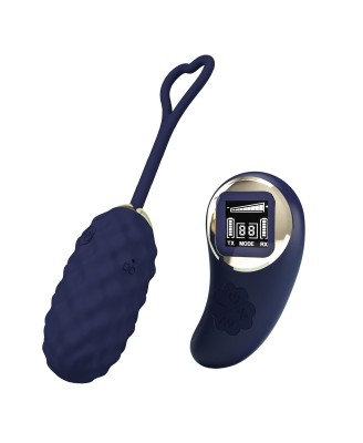 PRETTY LOVE - Vivian Blue, 10 vibration functions 9 speed levels Wireless remote control