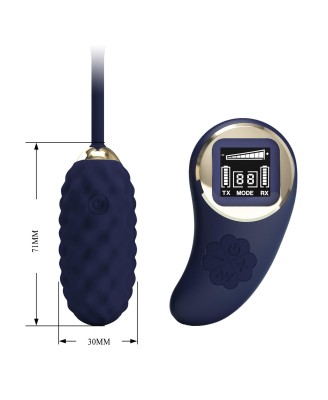 PRETTY LOVE - Vivian Blue, 10 vibration functions 9 speed levels Wireless remote control