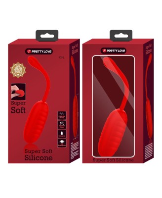 PRETTY LOVE - KIRK EGG Red 12 function vibrations