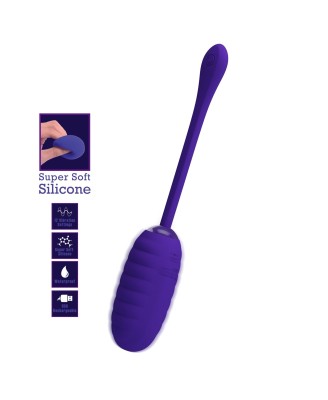 PRETTY LOVE - KIRK Super Soft Silicone, 12 vibration functions