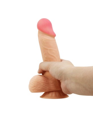 BAILE - Dildo Sliding Skin 8,1'' - Realistyczne Cieliste Dildo - 20.5 cm