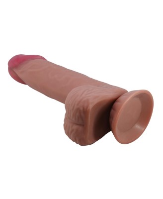 BAILE - Dildo Sliding Skin 8,1'' - Realistyczne Cieliste Dildo - 20.5 cm