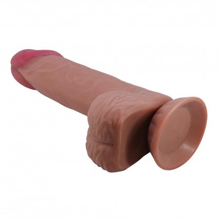 BAILE - Dildo Sliding Skin 8,1'' - Realistyczne Cieliste Dildo - 20.5 cm