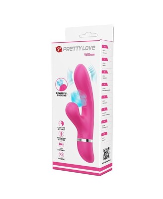 PRETTY LOVE - Willow, 7 funkcji wibracji - 4 poziomy oralne - Wibrator Króliczek