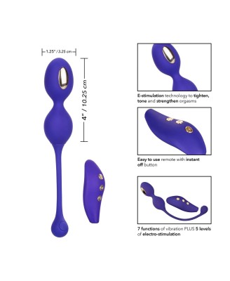 Estim Dual Kegel Exerciser Blue