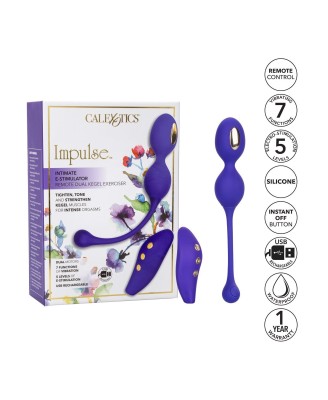 Estim Dual Kegel Exerciser Blue