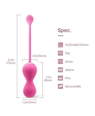 Magic Motion - Smart Kegel Master Balls Pink