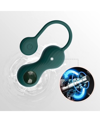 Magic Motion - Crystal Duo Smart Kegel Vibrator with Weight Set