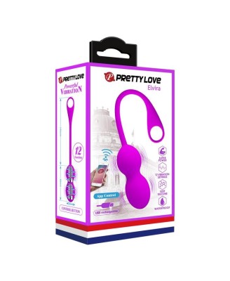 PRETTY LOVE - ELVIRA Purple- Kegel balls