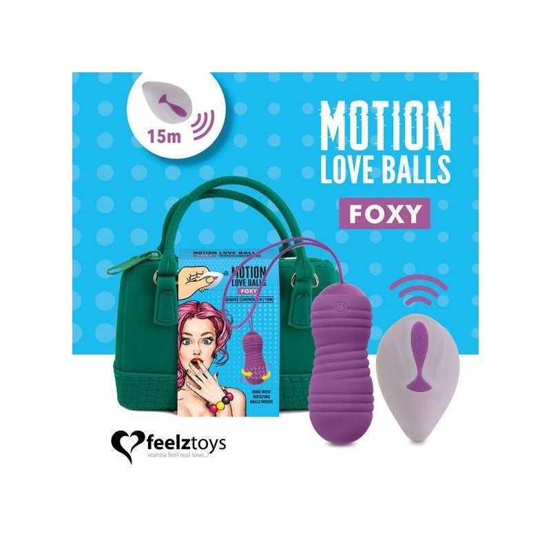 FeelzToys - Remote Controlled Motion Love Balls Foxy
