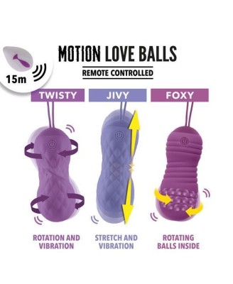 FeelzToys - Remote Controlled Motion Love Balls Foxy