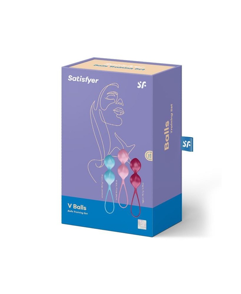 Zestaw-Satisfyer Balls C03 double (set of 3) large